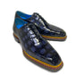 Maurice Ghost Alligator Oxford - Grey