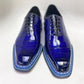 Maurice Ghost Alligator Oxford - Navy