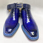 Maurice Ghost Alligator Oxford - Navy
