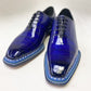 Maurice Ghost Alligator Oxford - Navy