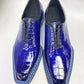Maurice Ghost Alligator Oxford - Navy
