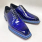 Maurice Ghost Alligator Oxford - Navy