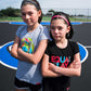 Equal Play Girls' Black T Shirt