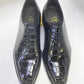 Maurice Gladiator Alligator Lace-Up Oxford - Black