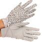 Sakkas Annie wrist length antique look femminine assorted stretch glove with lace