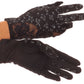 Sakkas Annie wrist length antique look femminine assorted stretch glove with lace