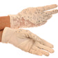 Sakkas Annie wrist length antique look femminine assorted stretch glove with lace