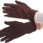 Sakkas Lidy Leather Embroidered Comfortable Warm Snow Touch Screen Finger Gloves