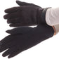 Sakkas Rayanne Soft Classic Knit Faux Leather Wrist Band Touch Screen Warm Gloves