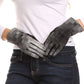 Sakkas Kade Pixel Ombre Multi Colored Patterned Warm Touch Screen Winter Gloves