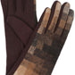 Sakkas Kade Pixel Ombre Multi Colored Patterned Warm Touch Screen Winter Gloves