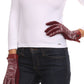 Sakkas Lilith Heather Knit Wrist Length Touch Screen Wrist Snap Winter Gloves