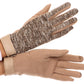 Sakkas Lilith Heather Knit Wrist Length Touch Screen Wrist Snap Winter Gloves