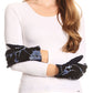 Sakkas Liya Classic Warm Driving Touch Screen Capable Stretch Gloves Fleece Lined