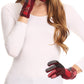 Sakkas Liya Classic Warm Driving Touch Screen Capable Stretch Gloves Fleece Lined