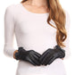 Sakkas Liya Classic Warm Driving Touch Screen Capable Stretch Gloves Fleece Lined