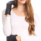 Sakkas Emie Quilted and Lace Super Soft Warm Driving Gloves Touch Screen Capable
