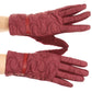 Sakkas Emie Quilted and Lace Super Soft Warm Driving Gloves Touch Screen Capable