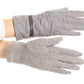 Sakkas Emie Quilted and Lace Super Soft Warm Driving Gloves Touch Screen Capable