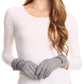 Sakkas Emie Quilted and Lace Super Soft Warm Driving Gloves Touch Screen Capable