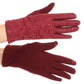 Sakkas Emie Quilted and Lace Super Soft Warm Driving Gloves Touch Screen Capable