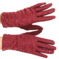 Sakkas Emie Quilted and Lace Super Soft Warm Driving Gloves Touch Screen Capable