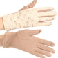 Sakkas Emie Quilted and Lace Super Soft Warm Driving Gloves Touch Screen Capable