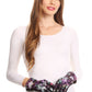 Sakkas Emie Quilted and Lace Super Soft Warm Driving Gloves Touch Screen Capable