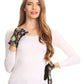 Sakkas Emie Quilted and Lace Super Soft Warm Driving Gloves Touch Screen Capable