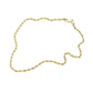 18 INCH, 4mm Stainless Steel Rope Chain Necklace