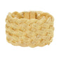 Braided Metal Mesh Detail Magnetic Bracelet