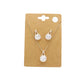 CZ Cushion Square Stone Jewelry Set