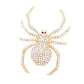 Crystal Embellished Spider Brooch