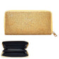 Crystal Rhinestone Pave Zipper Wallet