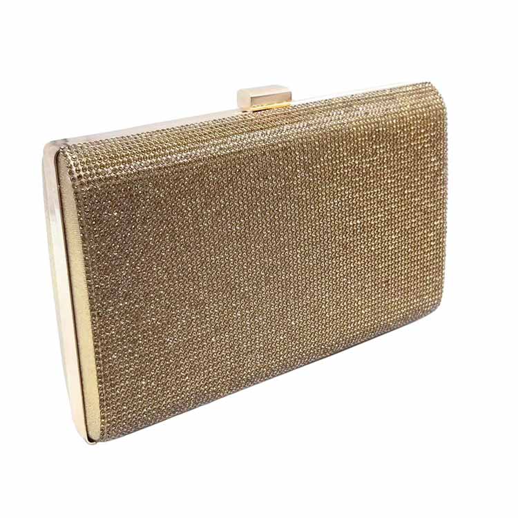 Crystal Shimmery Evening Clutch Bag