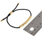 Gold Dipped ALWYAS IN MY HEART Rope Pull Tie Bracelet