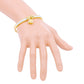 FOREVER LOVE Metal Lock Charm  Stainless Steel Evening Bracelet
