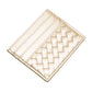 Faux Leather Basket Weave Card Holder Wallet