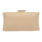 Glittered Rectangle Evening Clutch Crossbody Bag