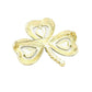 Lacquered Clover Brooch