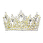Marquise Accented Pageant Stone Crown Tiara