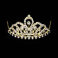 Mini Crystal Rhinestone Pave Princess Tiara