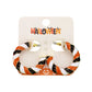 Enamel Halloween Twisted Hoop Earrings