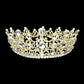 Round Teardrop Stone Accented Princess Tiara