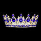 Teardrop Stone Accented Crown Tiara