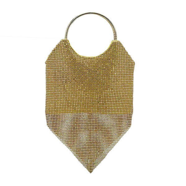 Shimmery Evening Clutch Crossbody Bag
