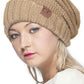 C.C Metallic Slouchy Beanie