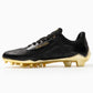 Gold Rush Black & Gold Cleats — Quantum Carbon by Phenom Elite