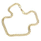 6 Diamond Cut Stainless Steel 18 Inch 8mm Cuban Chain Necklace