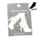 Stainless Steel Metal Chain Double Layered Anklet